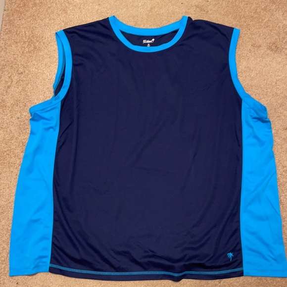 KS island swim muscle shirt size 5XL